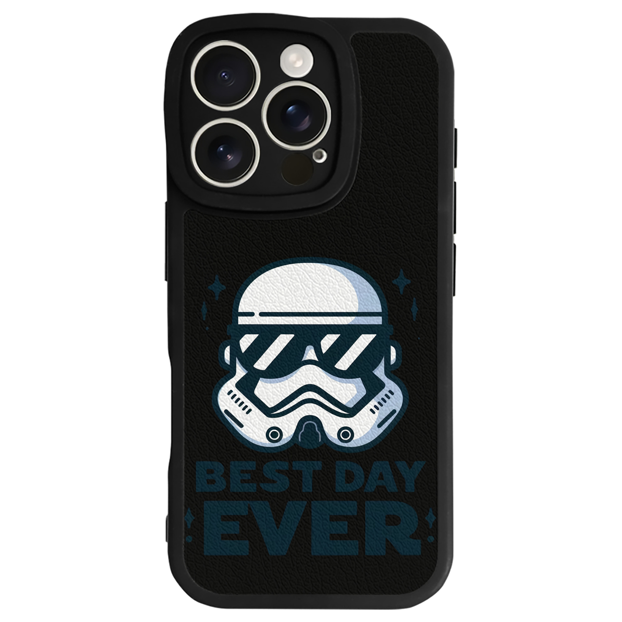 （画像用） スター・ウォーズ Star Wars 【iPhone 16シリーズ対応】シリコンスマホケース（レザー調） 材質：シリコン